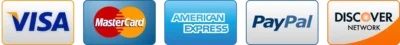 payment security amex visa mastercard paypal discover