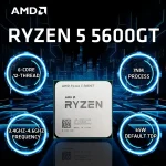 AMD Ryzen 5 5600GT 6-Core 12 Threads 4.6GHz 19MB Cache AM4 65W Gaming CPU with Radeon Vega Graphics