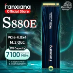 Fanxiang S880E M.2 SSD 7300MB/s 1TB/2TB/4TB M.2 NVMe SSD Drive PCIe 4.0x4 Hard Disk Internal Solid State Drive For PS5 Laptop PC