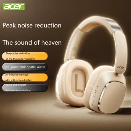 Acer OHR525 ANC wireless headphones with HD mic