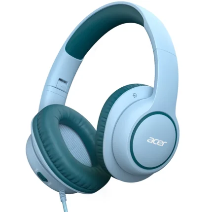 Acer kids headphones wired for school 85dB safe volume limit
