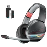 NUBWO G08 wireless gaming headset with microphone and RGB